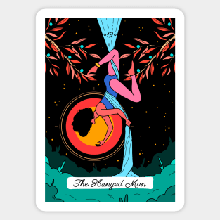 Tarot - The hanged man Sticker